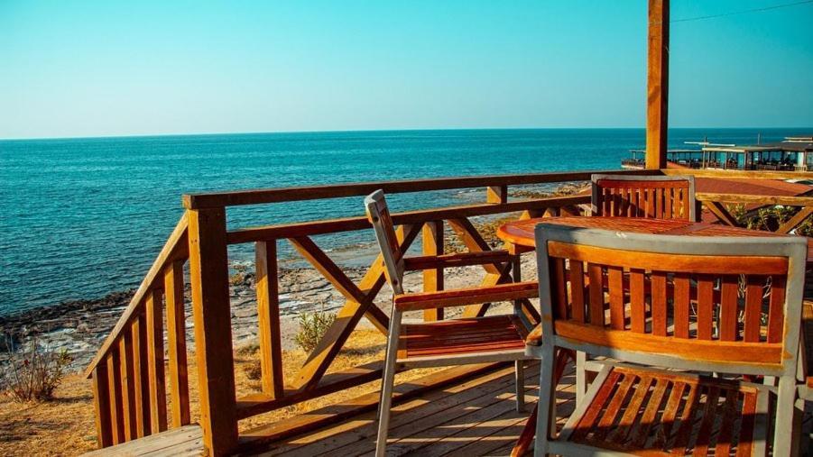 Zambak Holiday Village & Restaurant Superb Seafront Location ! Agios Georgios  Exterior photo
